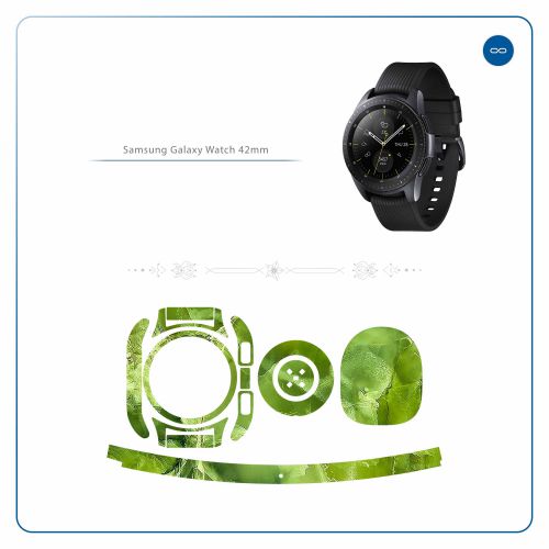 Samsung_Galaxy Watch 42mm_Green_Crystal_Marble_2